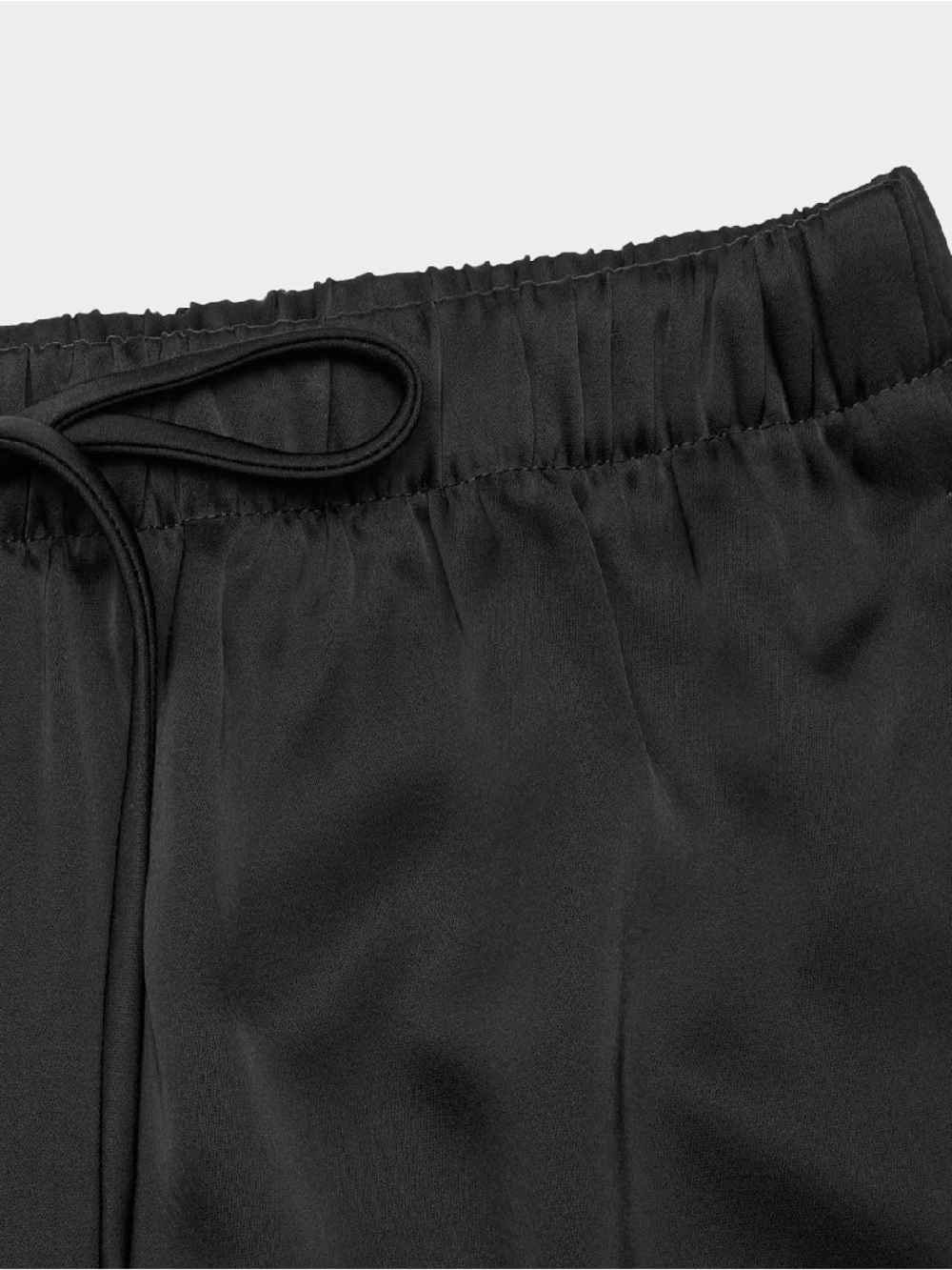 NWT Aritzia Black Satin Lodge Pant - Picture 3 of 6